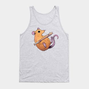 Rat with a bat Tank Top